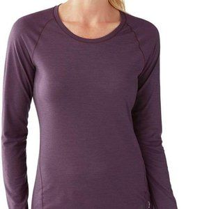 Smartwool Merino 150 Pattern Base Layer Long-Sleeve Top, plum/purple, Med